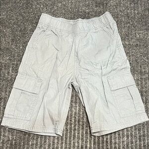 Place Kids Gray Cargo Shorts size 8
